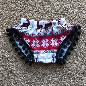 Christmas shorties size 2t